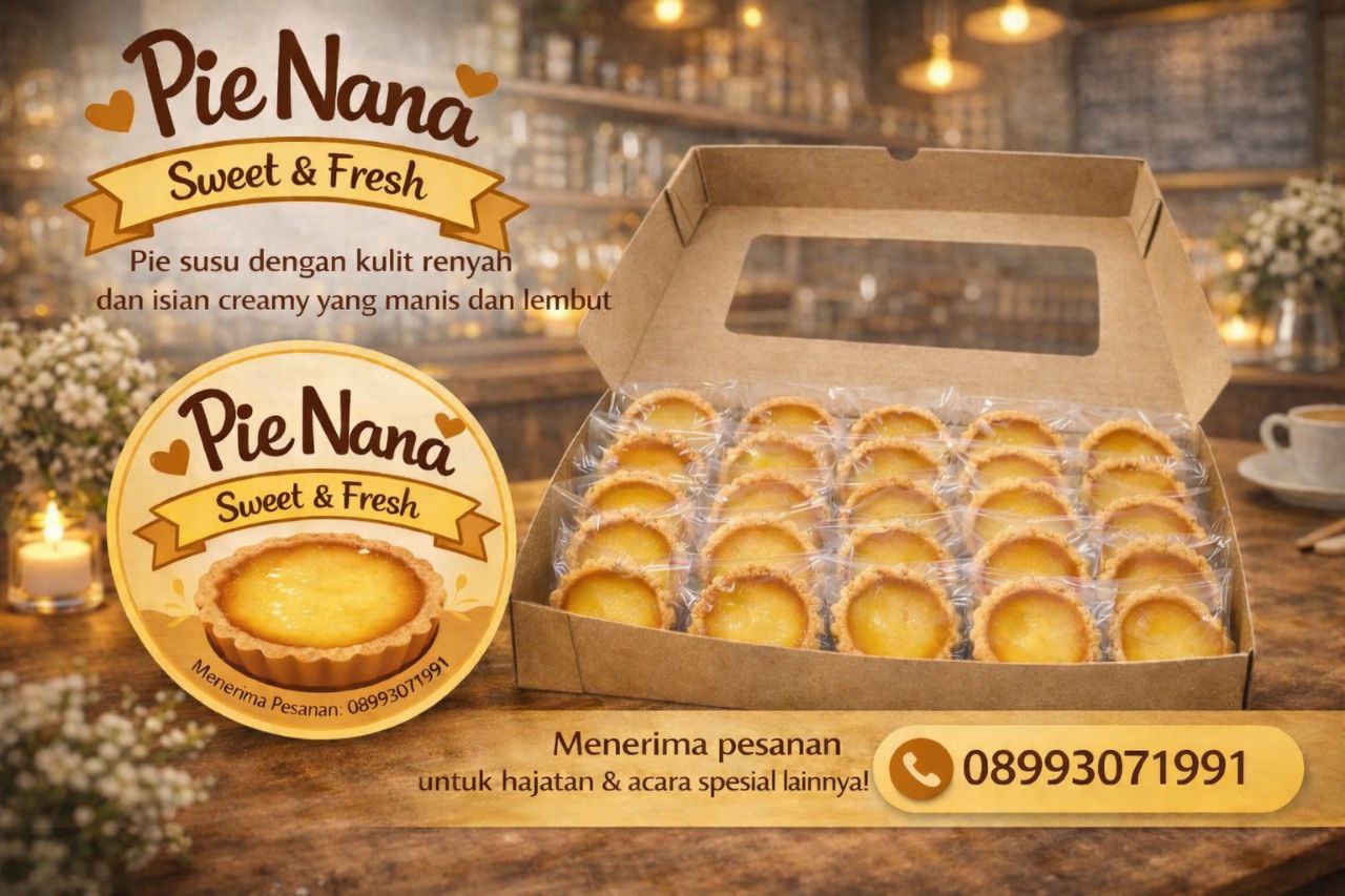 Pie Nana Freshly Baked