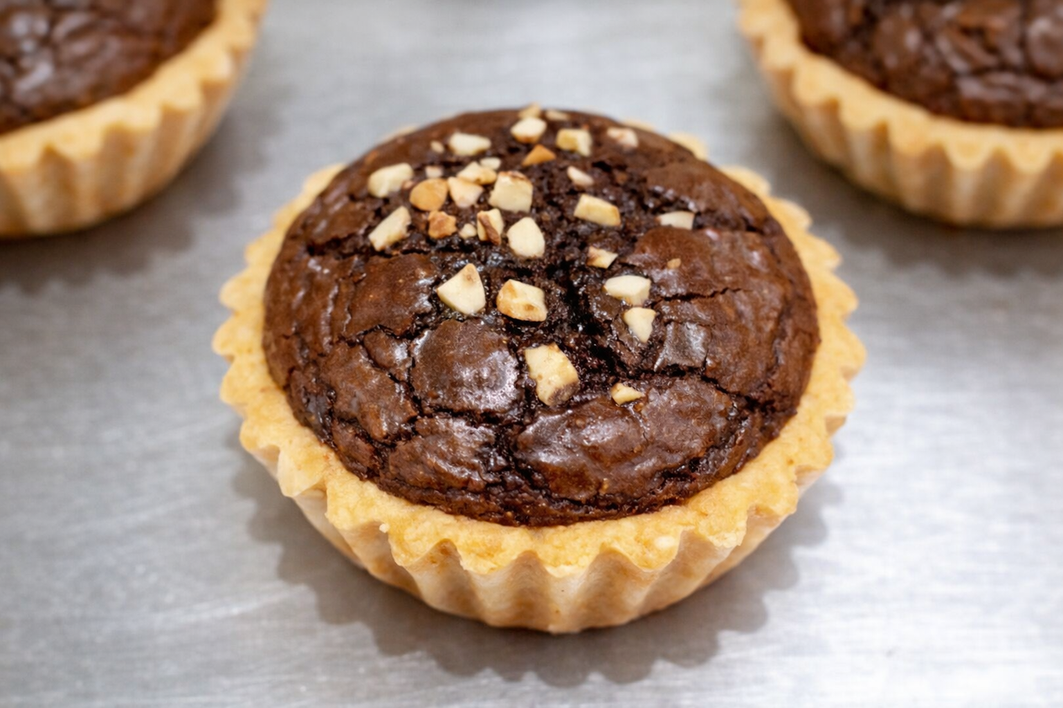 Pie Brownies Topping Kacang